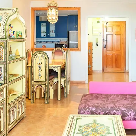 Casa Adosada Deluxe Con Terraza, Garaje Y Aire Acondicionado A 2 Min De La Playa - Es-180-71 *